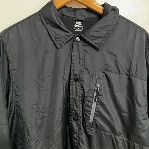 Black Nike Button up jacket